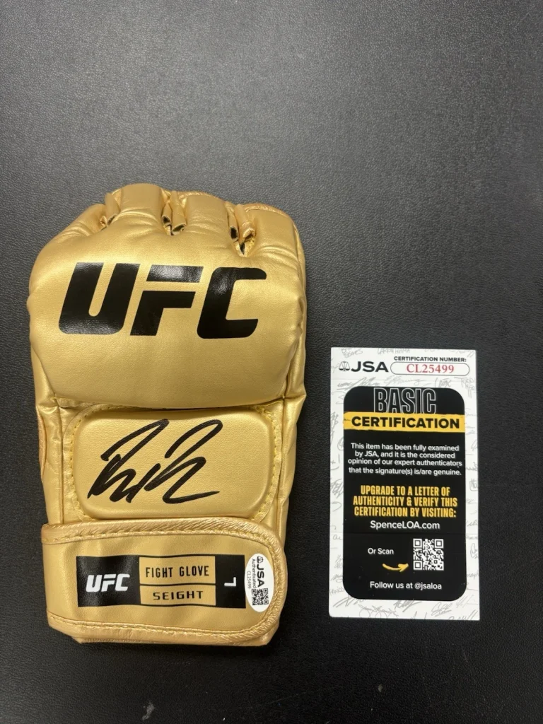 Bruce Buffer Autographed Signed Glove MMA Voice Of The Octagon JSA COA