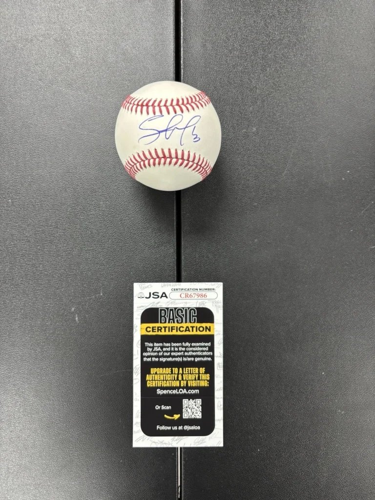 SALVADOR PEREZ Signed Rawlings MLB Baseball KANSAS CITY KC ROYALS AUTO JSA AUTH