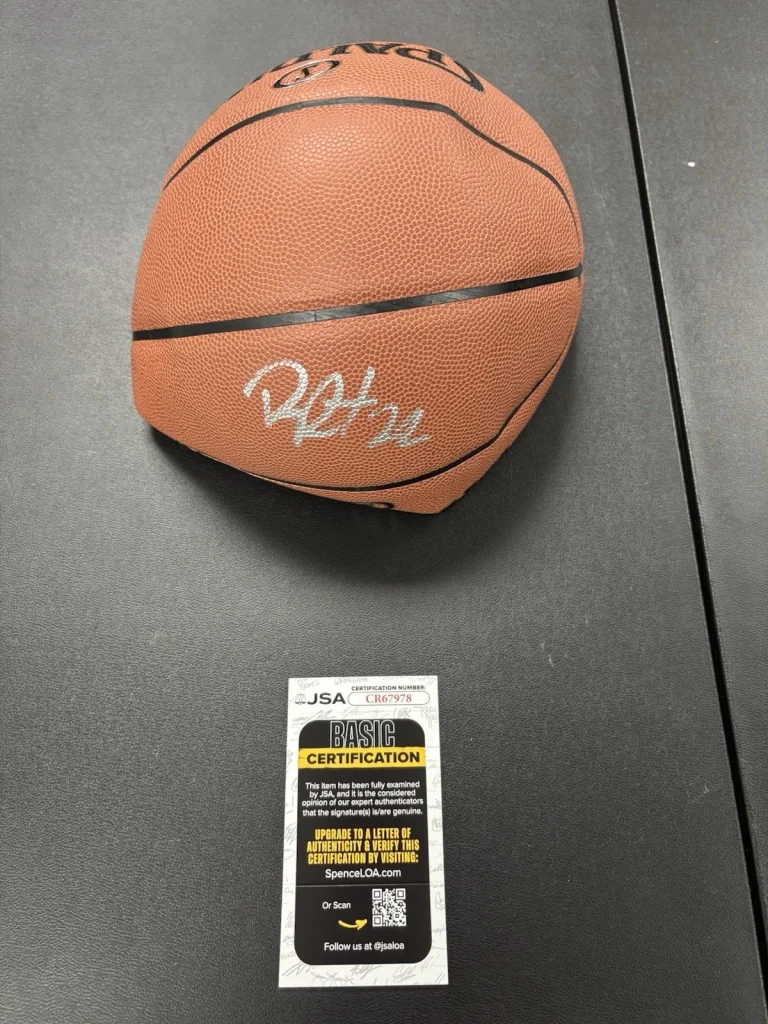 Darryn Peterson Signed Autographed Authentic NBA Basketball JSA COA