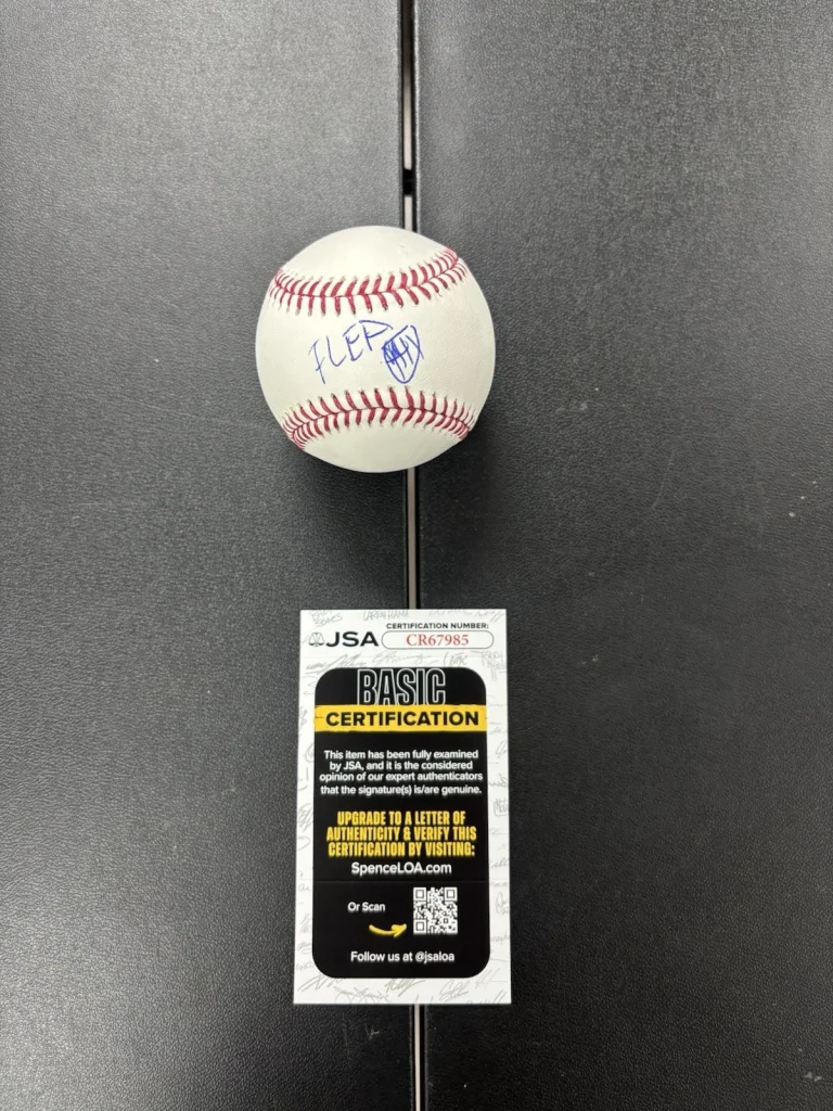 Red Hot Chilli Peppers FLEA signed Autographed Baseball. JSA Coa Michael Balzary