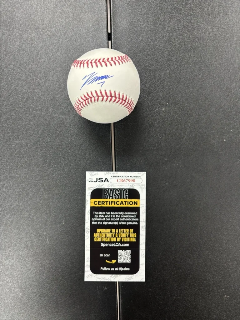 Kevin McGonigle Signed ROMLB Baseball Detroit Tigers JSA COA