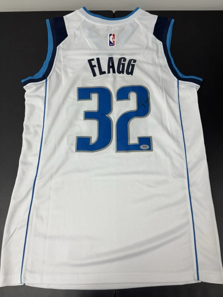 Cooper Flagg Autographed Signed Dallas Mavericks Jersey.  PSA CERTIFIED. Roy