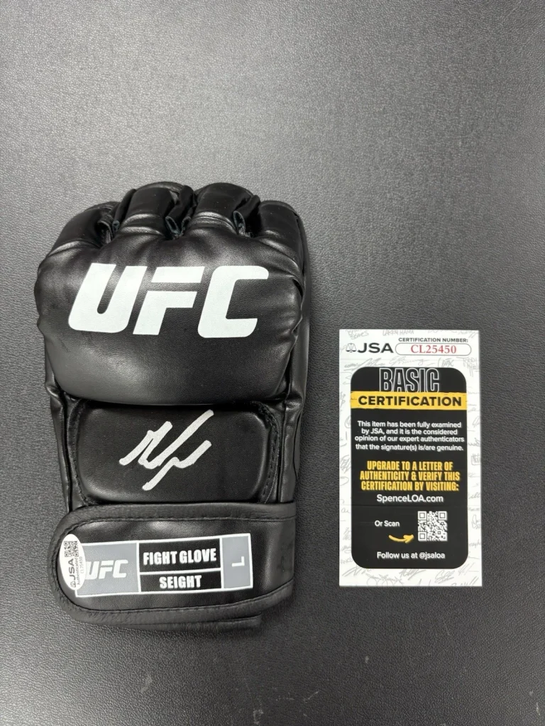 GABLE STEVESON SIGNED AUTOGRAPHED UFC GLOVE. JSA Coa Rare