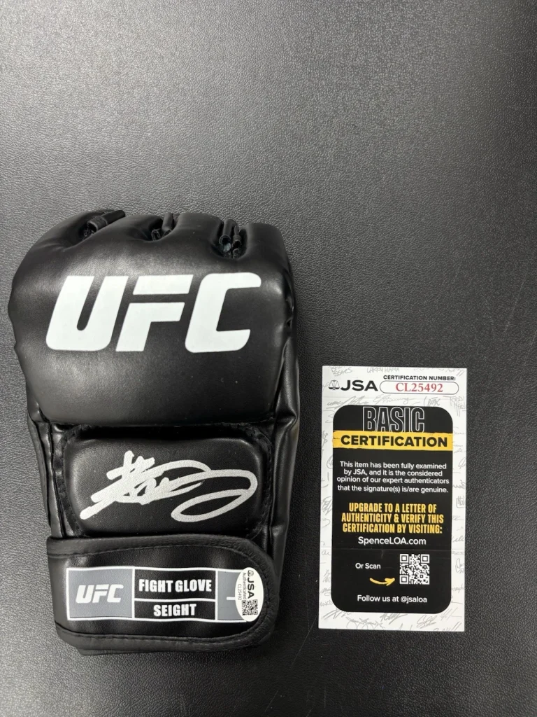 Kyoji Horiguchi Signed Autographed  UFC Fight Glove Jsa COA. Rare