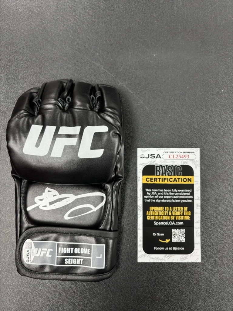 Kyoji Horiguchi Signed Autographed  UFC Fight Glove Jsa COA. Rare
