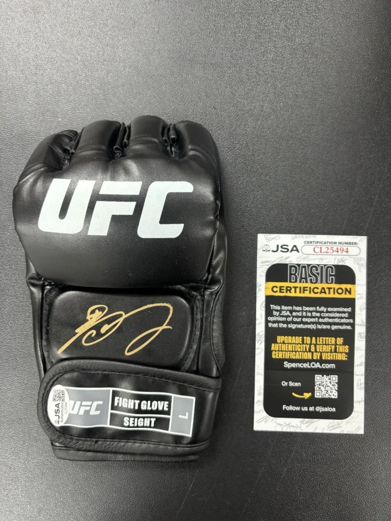 Kyoji Horiguchi Signed Autographed  UFC Fight Glove Jsa COA. Rare