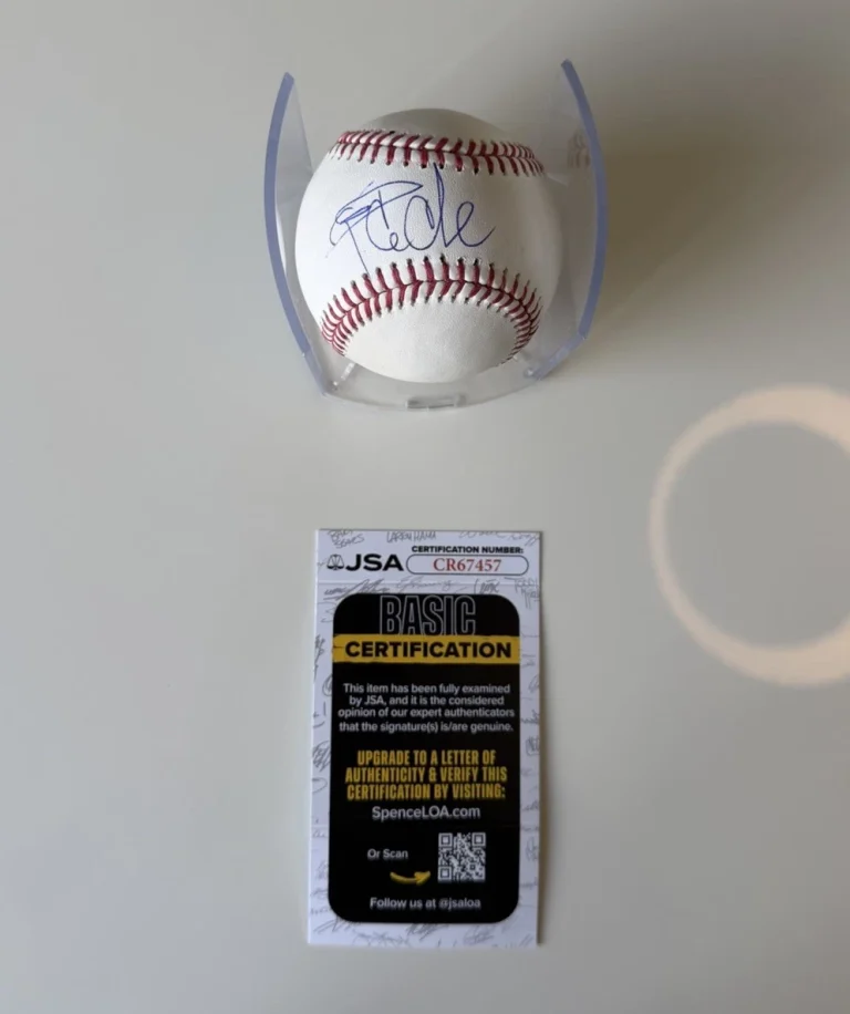 Ice Cube Autographed Baseball Rapper Actor Rare Dodgers JSA COA
