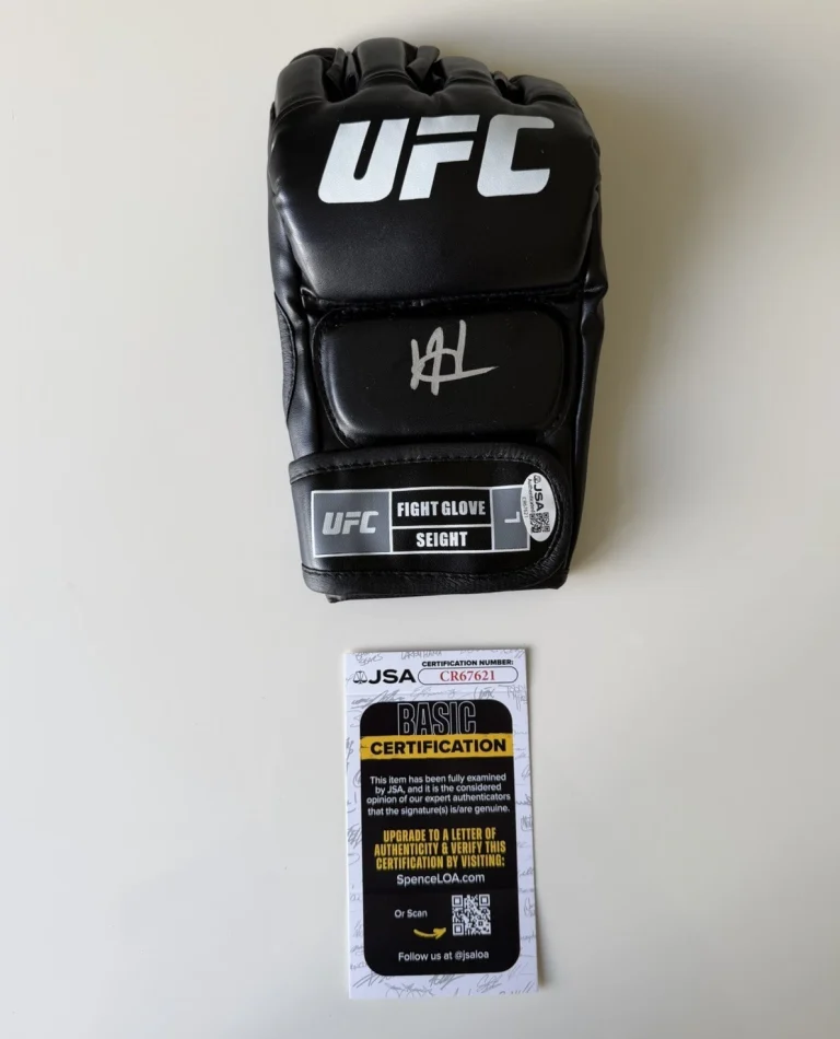 Josh Hokit Autographed UFC Glove MMA Fighter Rare Star Obama JSA COA