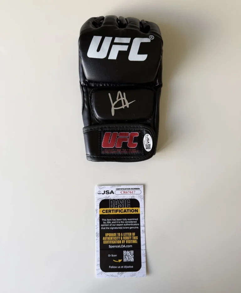 Josh Hokit Autographed UFC Glove MMA Fighter Rare Star Obama JSA COA