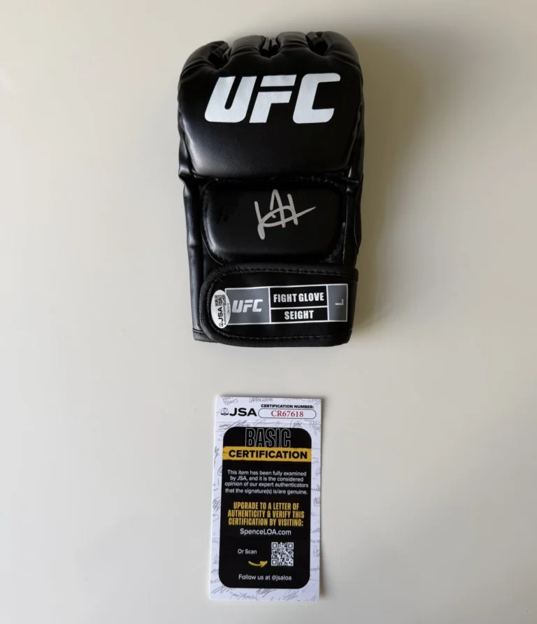 Josh Hokit Autographed UFC Glove MMA Fighter Rare Star Obama JSA COA