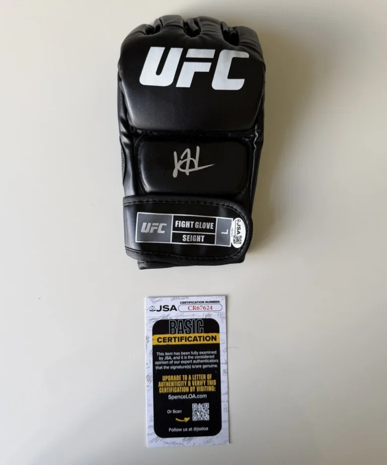Josh Hokit Autographed UFC Glove MMA Fighter Rare Star Obama JSA COA