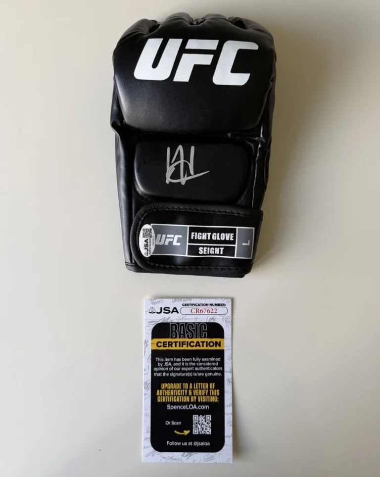 Josh Hokit Autographed UFC Glove MMA Fighter Rare Star Obama JSA COA