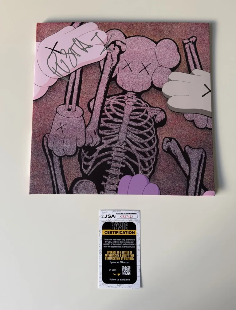 Pusha T Clipse Autographed “Let God Sort Em Out” Vinyl Record Rapper JSA COA