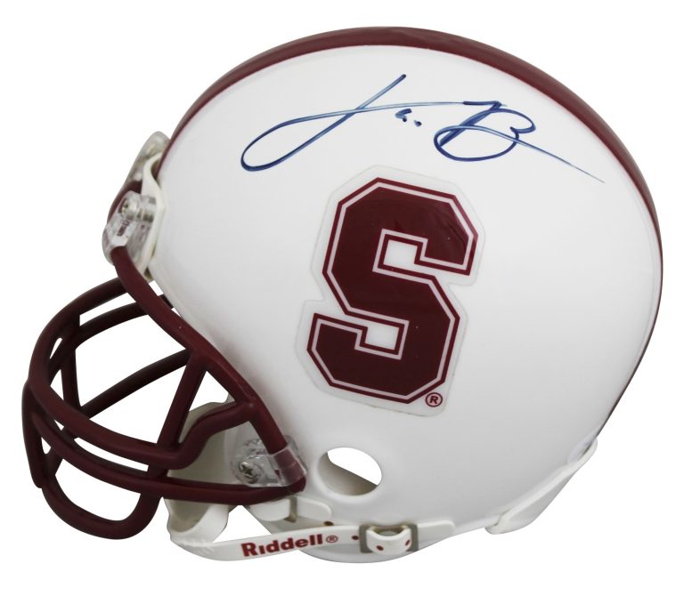 Senator Cory Booker Authentic Signed Stanford Rep Mini Helmet JSA #SS18471