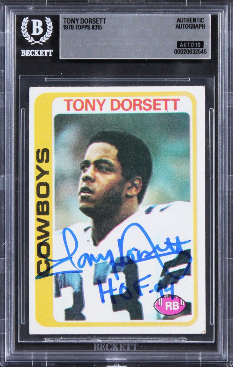 Cowboys Tony Dorsett 