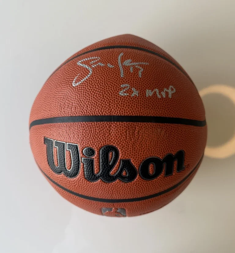 Steve Nash Phoenix Suns Autographed Wilson Basketball Inscribed 2x MVP Beckett