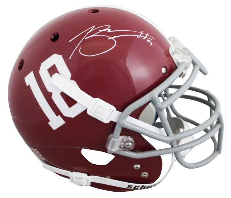 Alabama Bryce Young Signed Schutt Full Size Proline Helmet BAS #BY026998