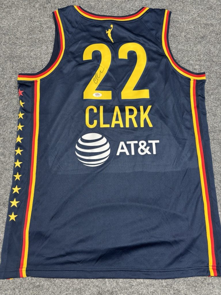 Caitlin Clark Signed Autographed Indiana Fever Jersey. PSA DNA COA