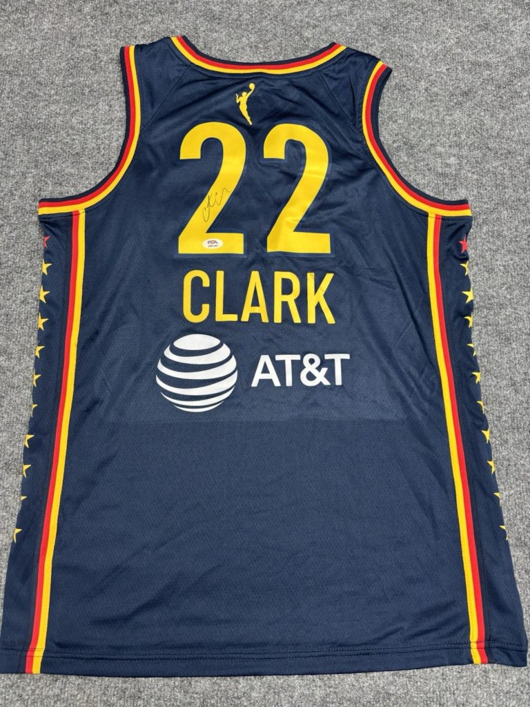 Caitlin Clark Signed Autographed Indiana Fever Jersey. PSA DNA COA
