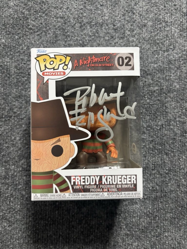 Robert Englund Signed Freddy Krueger Funko Pop #02 PSA/DNA COA Autograph