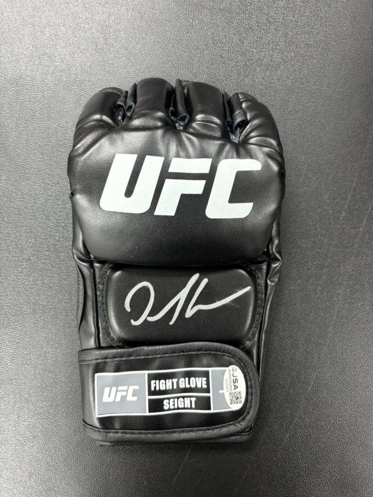 Daniel Cormier Autographed UFC Glove MMA Rare Champ Jsa Coa