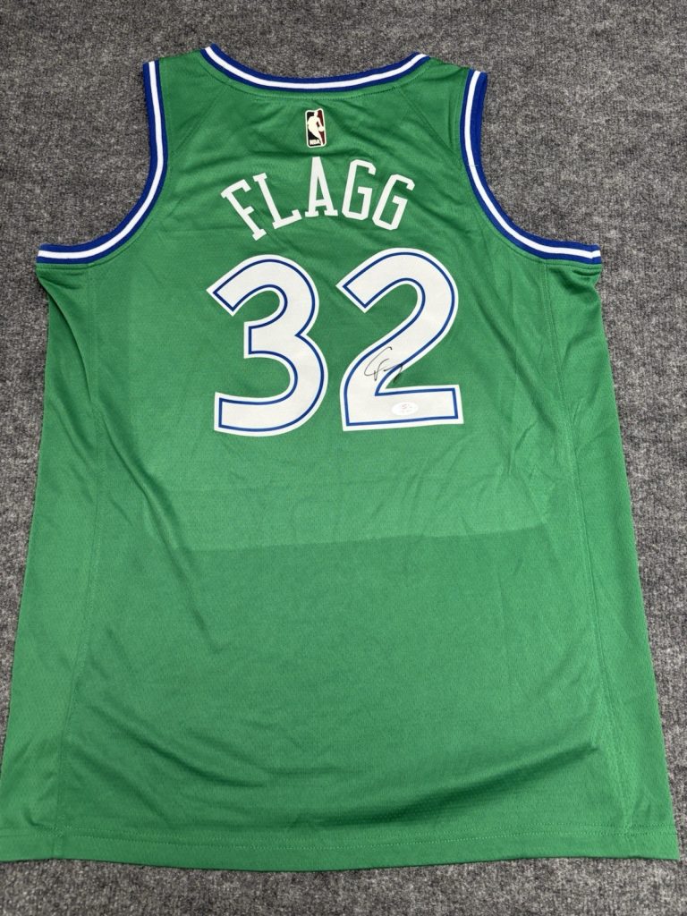 Cooper Flagg Autographed Signed Dallas Mavericks Jersey.  PSA CERTIFIED. Roy