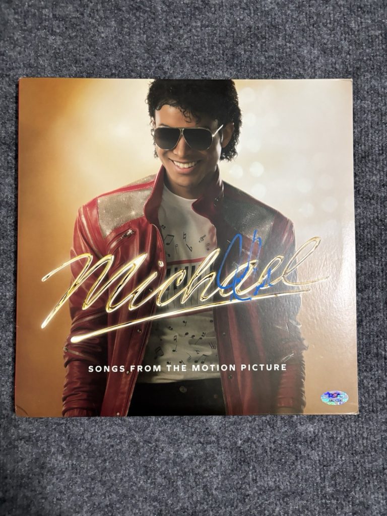 Jaafar Jackson Signed Autographed Vinyl LP 