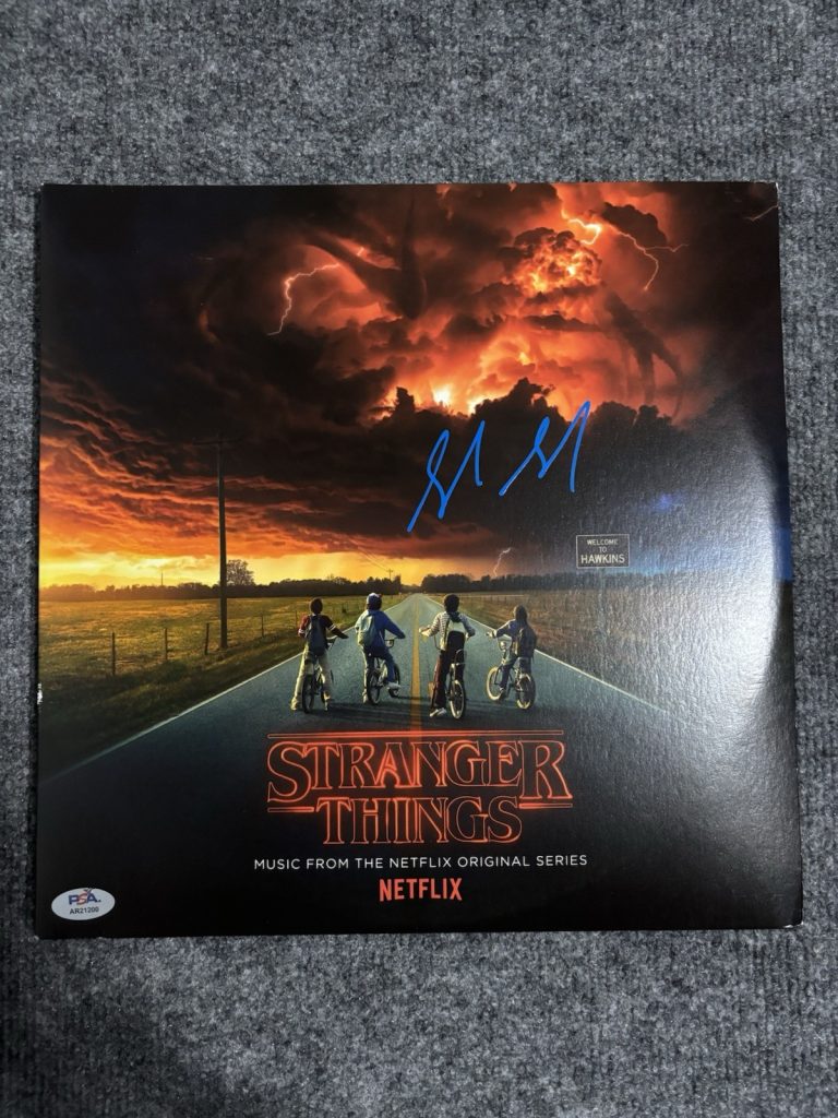 Sadie Sink Signed Autographed Stranger Things Vinyl. Psa Coa