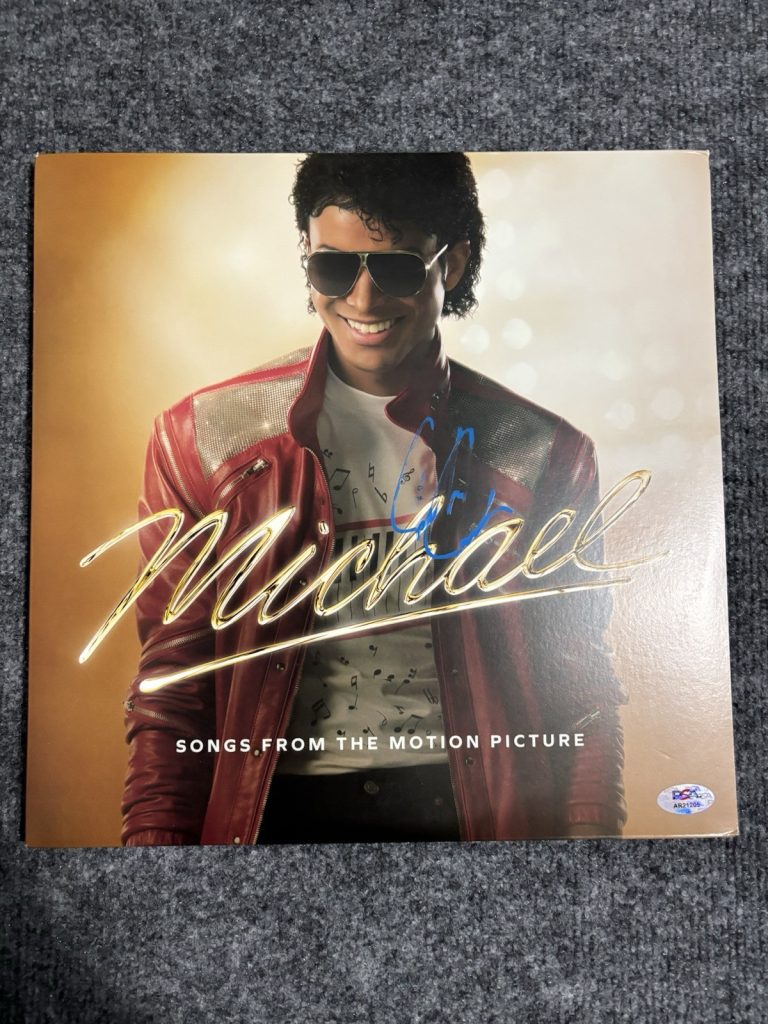 Jaafar Jackson Signed Autographed Vinyl LP 
