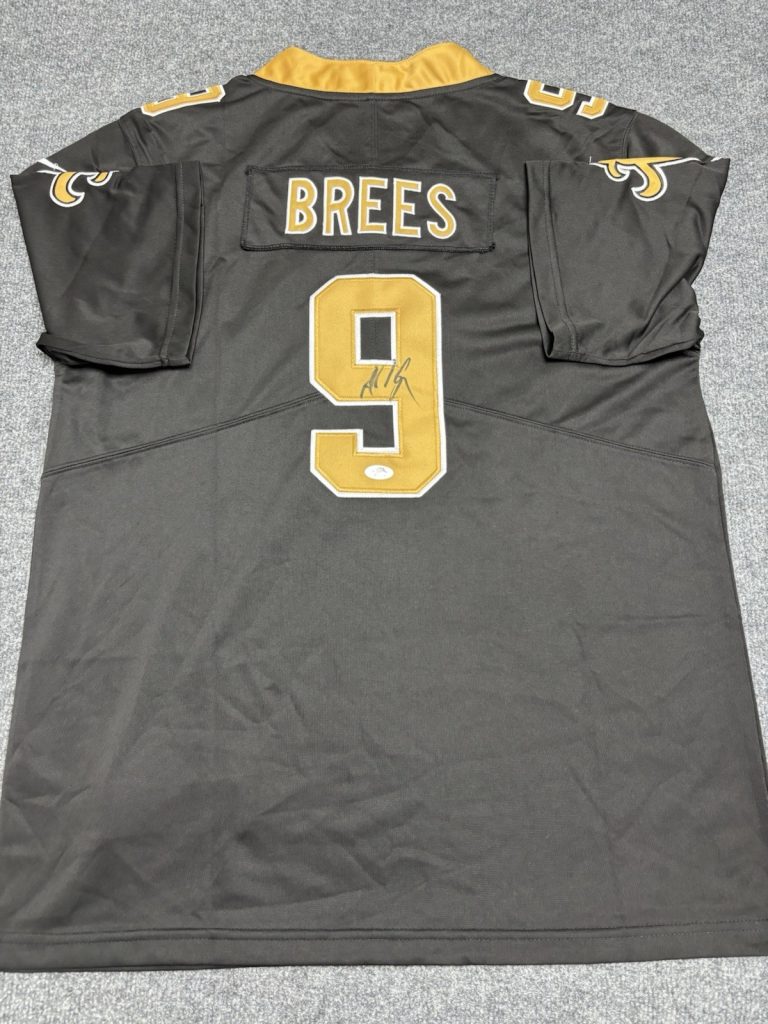 Drew Brees Signed Autographed New Orleans Saints Jersey. Psa Coa. HOF. Rare.