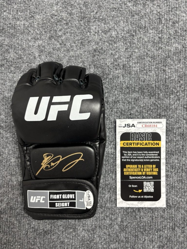 Kyoji Horiguchi Signed Autographed  UFC Fight Glove Jsa COA. Rare