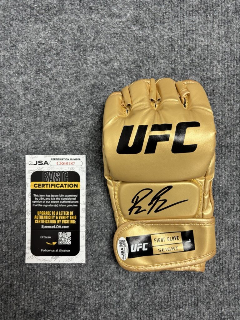 Bruce Buffer Autographed Signed Glove MMA Voice Of The Octagon JSA COA
