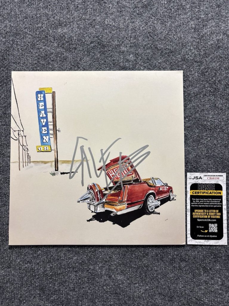 DON TOLIVER SIGNED AUTOGRAPHED HEAVEN OR HELL VINYL RECORD JSA COA CACTUS JACK
