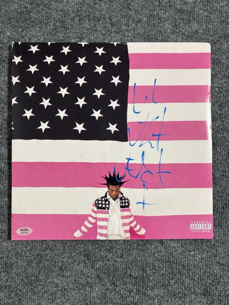 Lil Uzi Vert Signed Autographed Vinyl LP “Pink Tape” PSA/DNA Authenticated