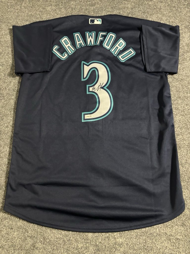 JP Crawford Signed Autographed Seattle Mariners Jersey JSA COA. Read Description