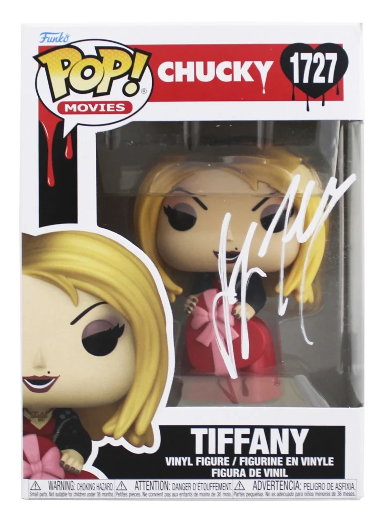 Jennifer Tilly Bride of Chucky Signed #1727 Funko Pop Vinyl Figure BAS #BW66753
