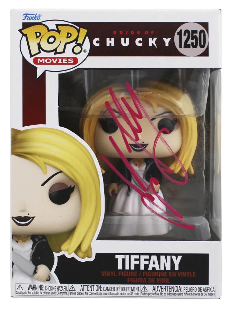 Jennifer Tilly Bride of Chucky Signed #1250 Funko Pop Vinyl Figure BAS #BW99610