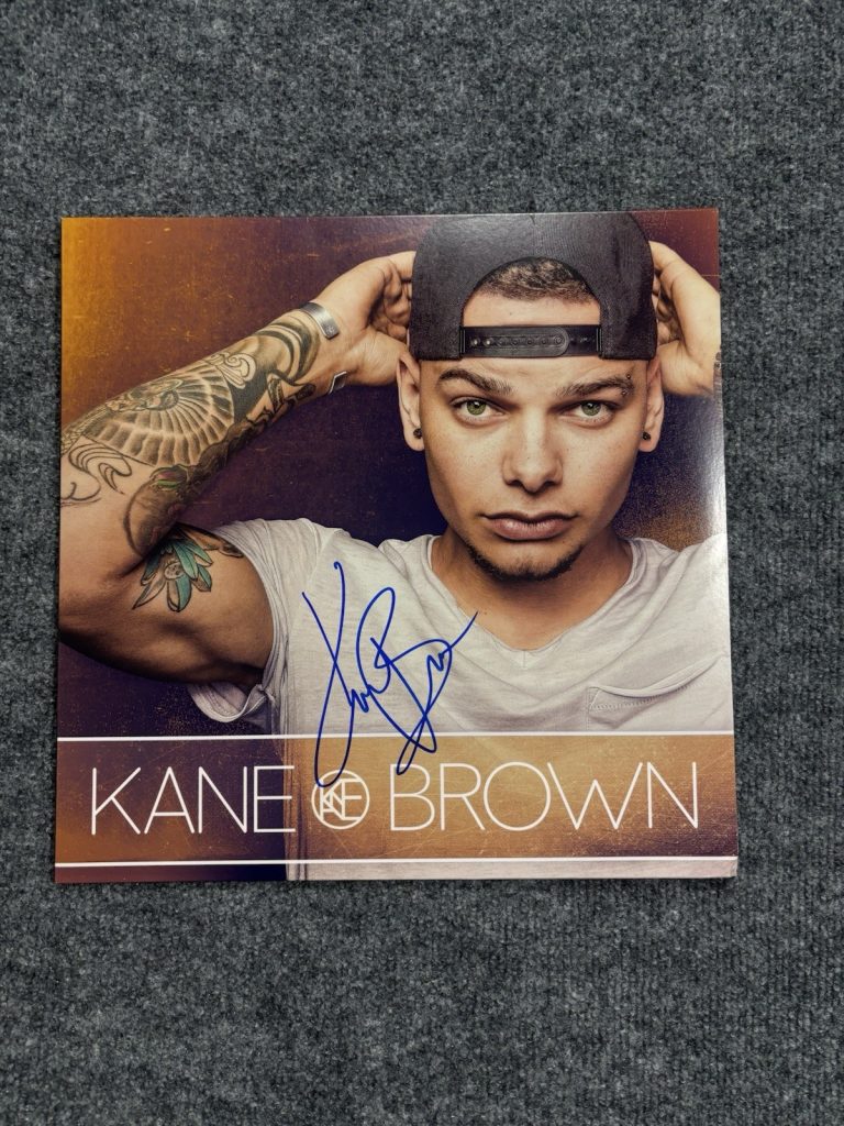 Kane Brown Signed Vinyl Autographed LP Album. JSA Coa. Country Star