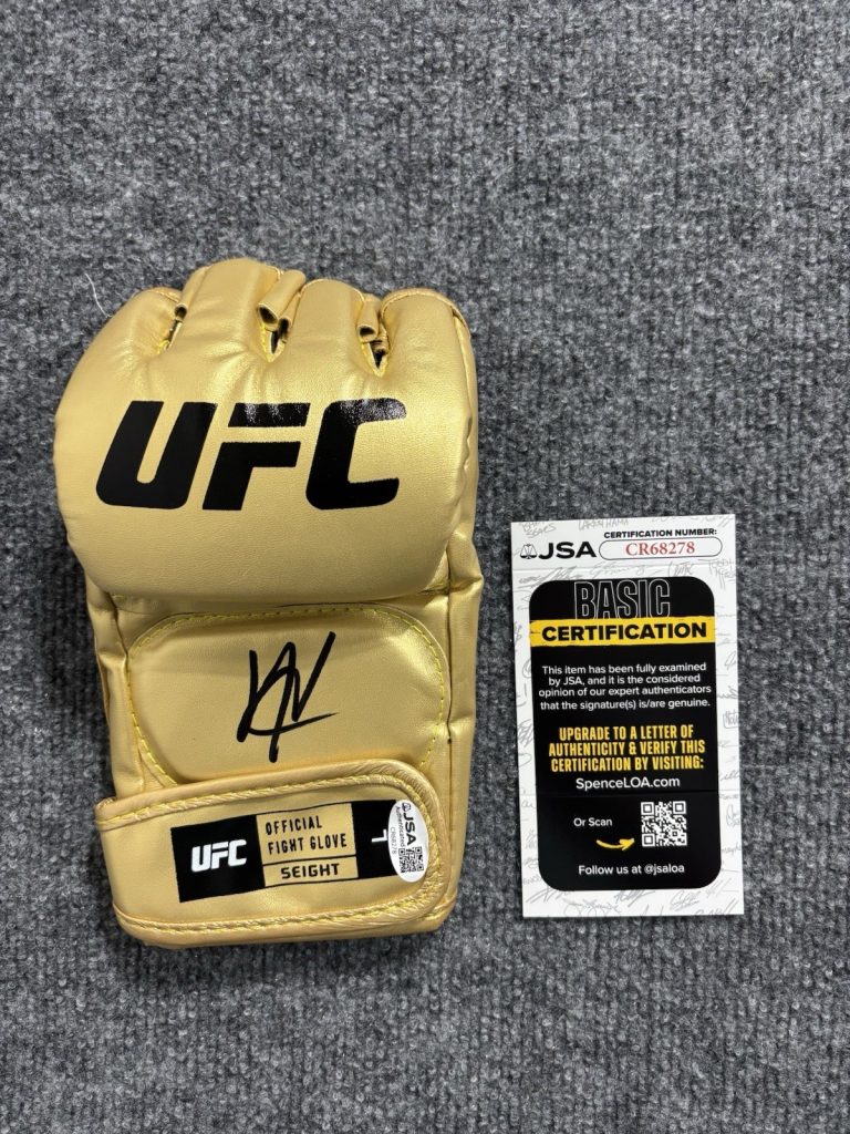 Joshua Josh Hokit Signed Autographed UFC Glove MMA FIGHTER Undefeated JSA Coa