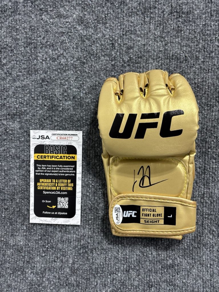 Joshua Josh Hokit Signed Autographed UFC Glove MMA FIGHTER Undefeated JSA Coa
