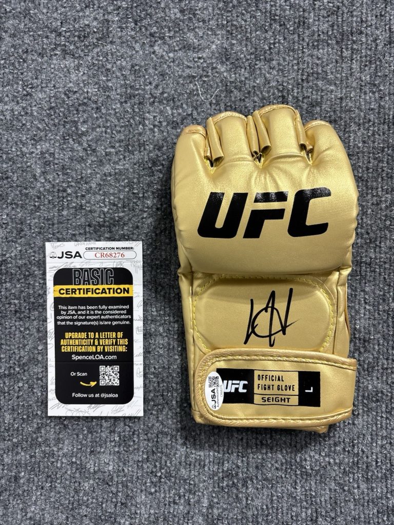 Joshua Josh Hokit Signed Autographed UFC Glove MMA FIGHTER Undefeated JSA Coa