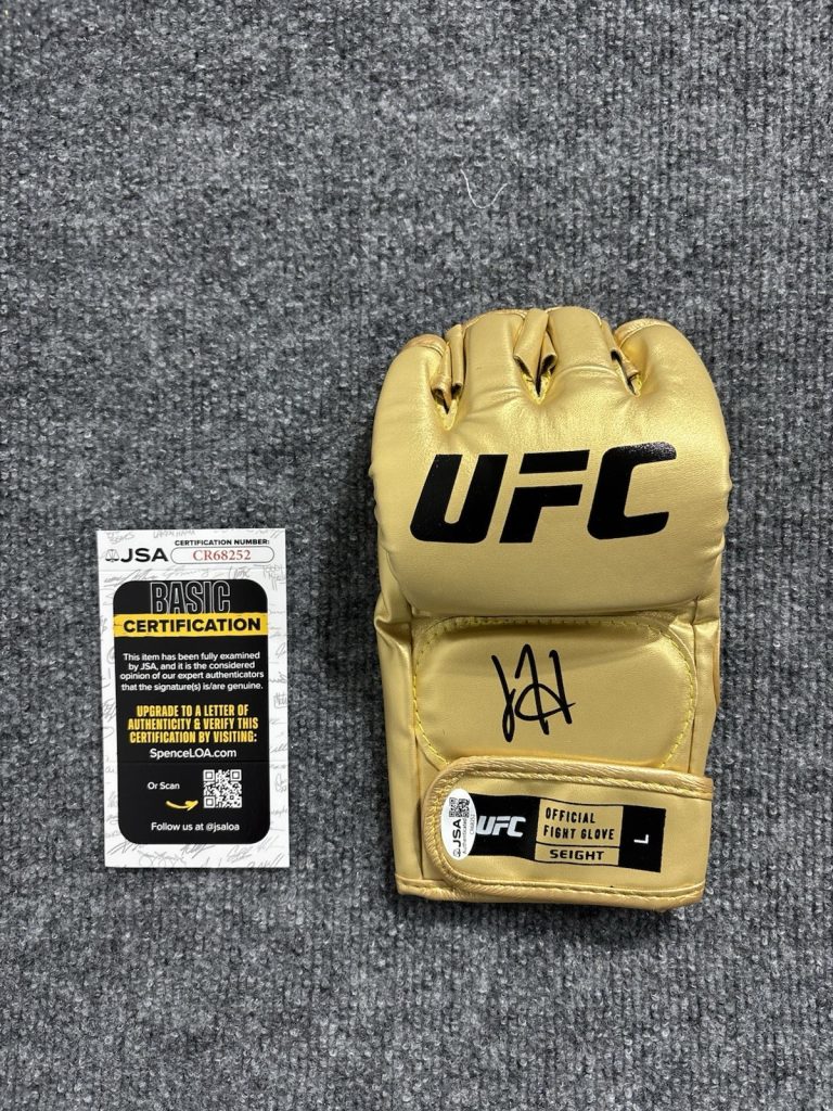 Joshua Josh Hokit Signed Autographed UFC Glove MMA FIGHTER Undefeated JSA Coa