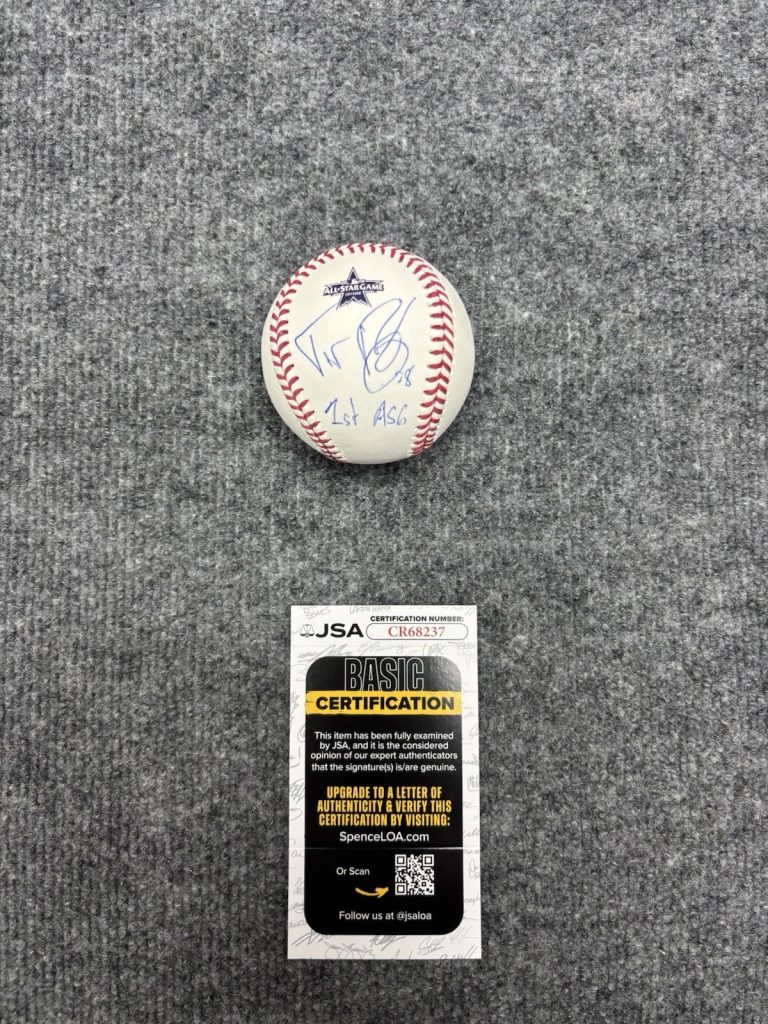 Trevor Rogers Signed Autographed Inscribed 2021 All-Star Game Baseball. JSA Coa