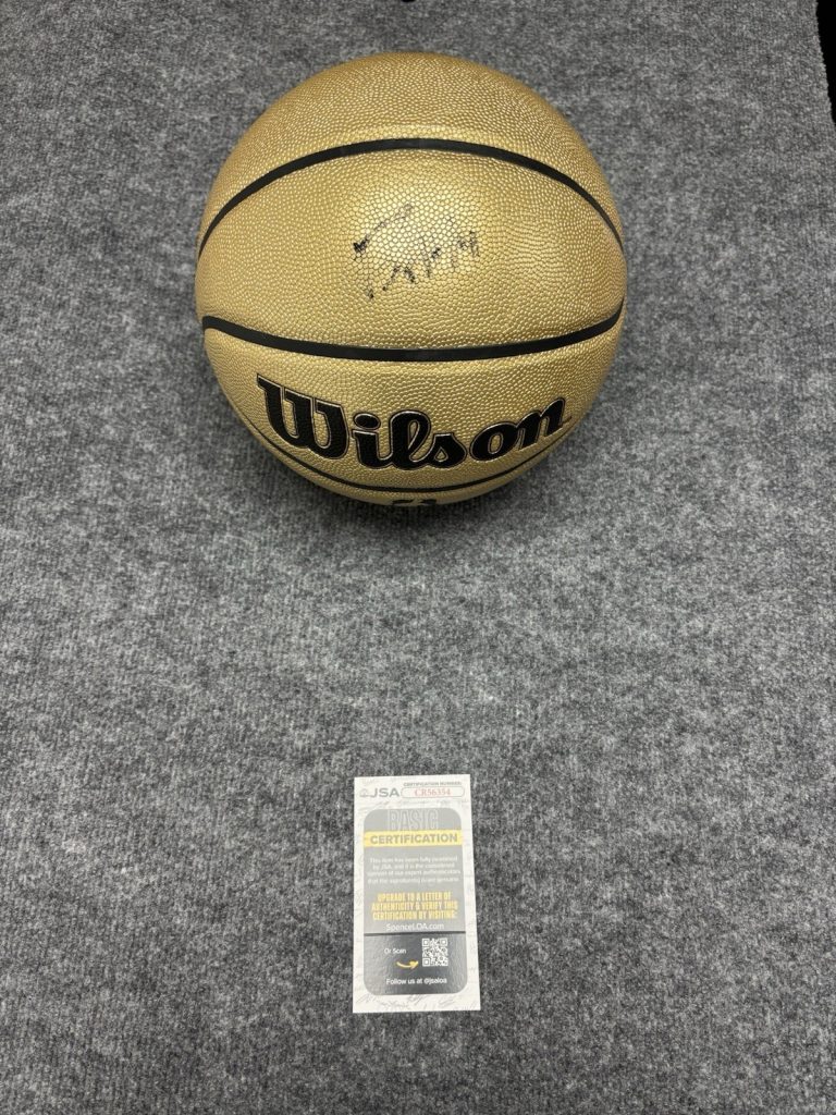 Bennett Stirtz Signed Autographed Oklahoma City Thunder Basketball JSA COA