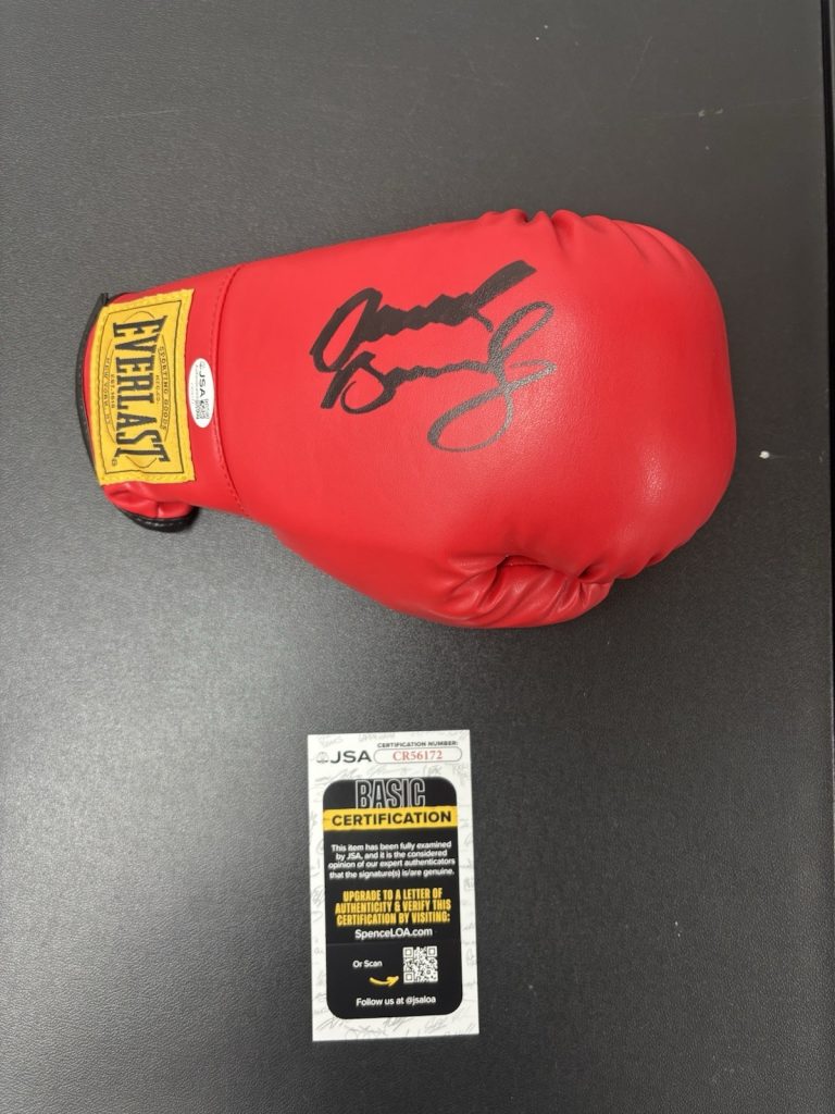 DAVID BENAVIDEZ Undefeated WBC Boxing Champ Signed Autographed Glove Jsa Coa