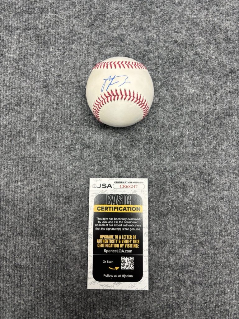 Enrique Kike Hernandez Signed Major League Baseball JSA Coa Dodgers Autographed