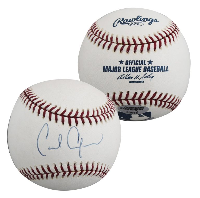 Rays Carl Crawford Authentic Signed Allen Selig OML Baseball BAS #BY031104