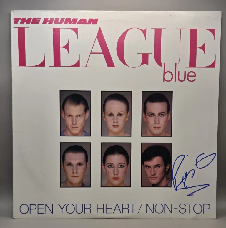 HUMAN LEAGUE PHILIP OAKEY signed auto 