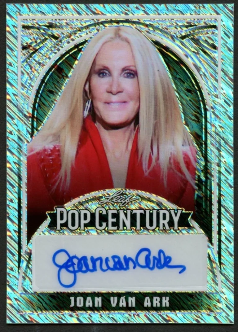 Joan Van Ark signed auto 2024 Leaf Pop Century Card Dallas & Knots Landing 8/20