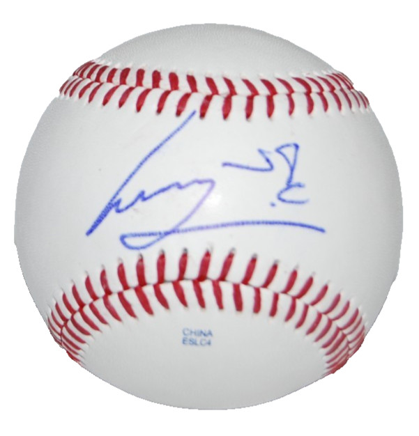 LUIS CASTILLO signed (SEATTLE MARINERS) Minor League baseball BECKETT BY085984